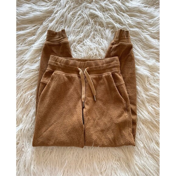 Lululemon Warm Down MR Jogger Heathered Copper Brown Size 2 - Picture 1 of 11
